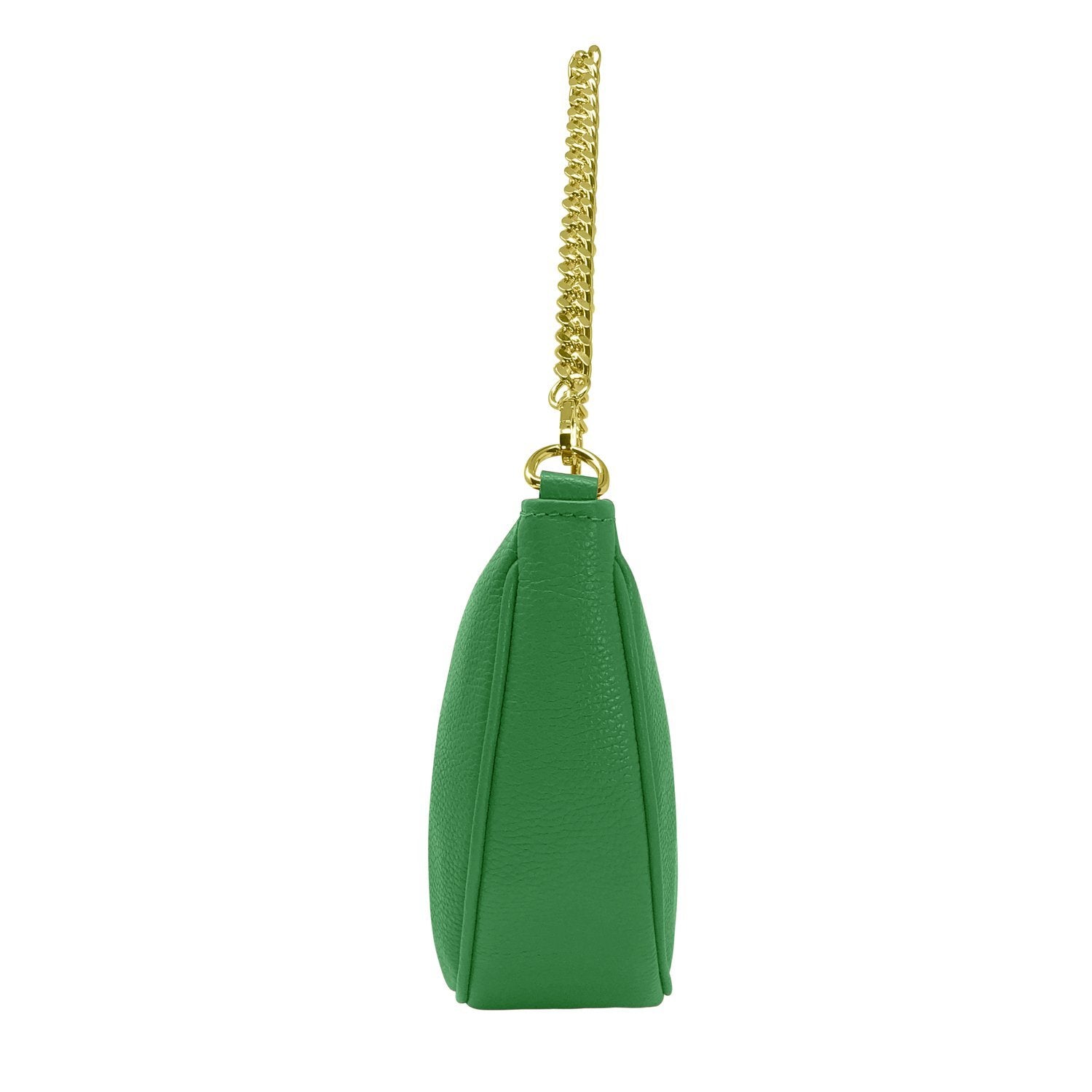 Borsa Donna a Spalla e Tracolla, In Vera Pelle, Made in Italy, Modello Glenda