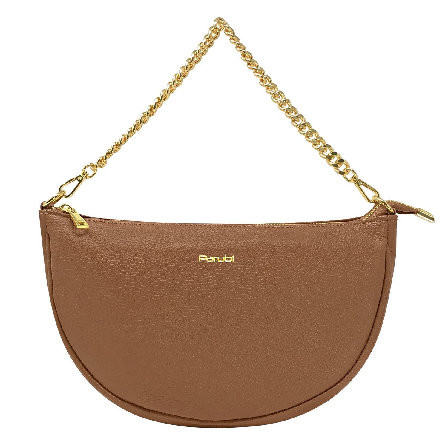 Borsa Donna a Spalla e Tracolla, In Vera Pelle, Made in Italy, Modello Glenda