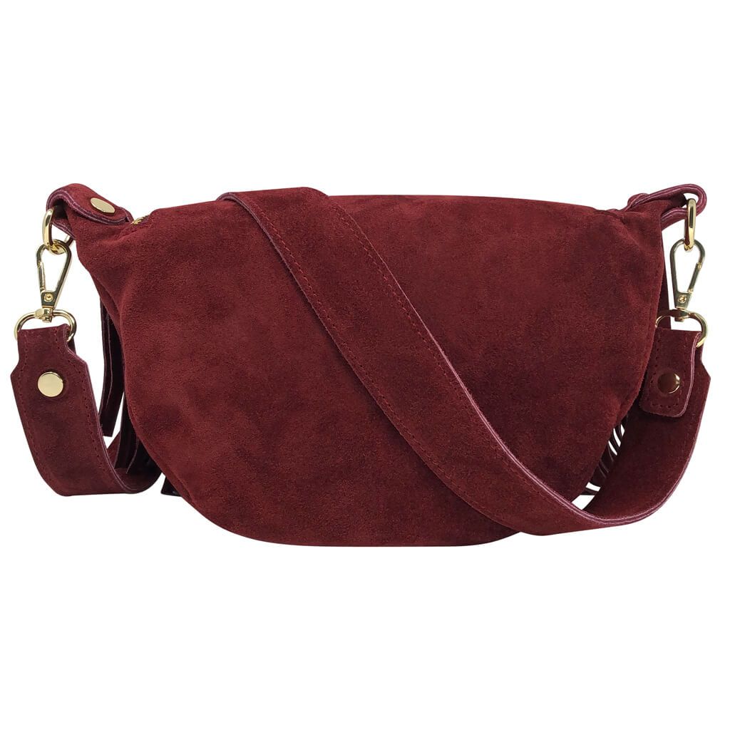Marsupio Donna con Tracolla / Cintura, In Vera Pelle, Made In Italy, Modello Zelda Parubi - vista 2