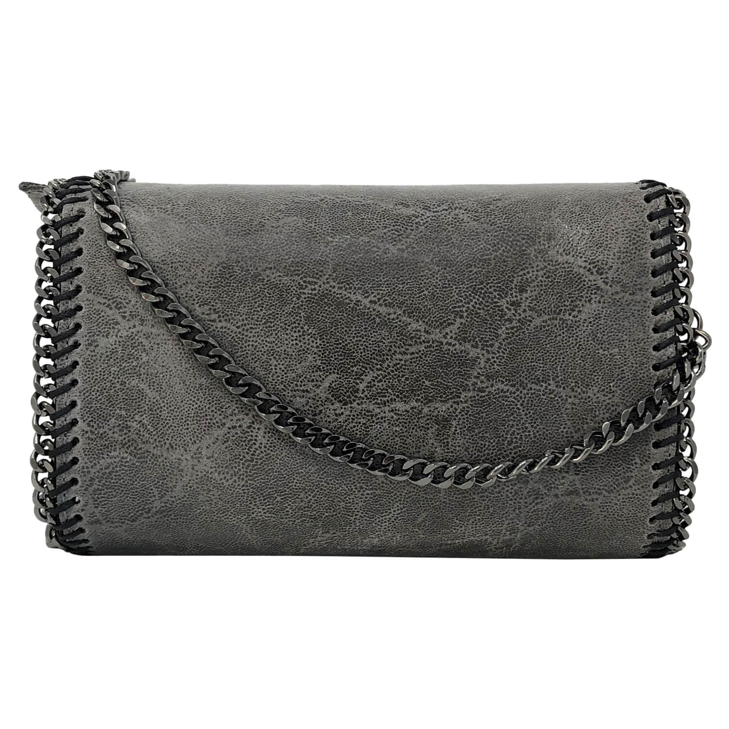 Borsa Donna a Tracolla, In Vera Pelle, Made in Italy, Modello Asia