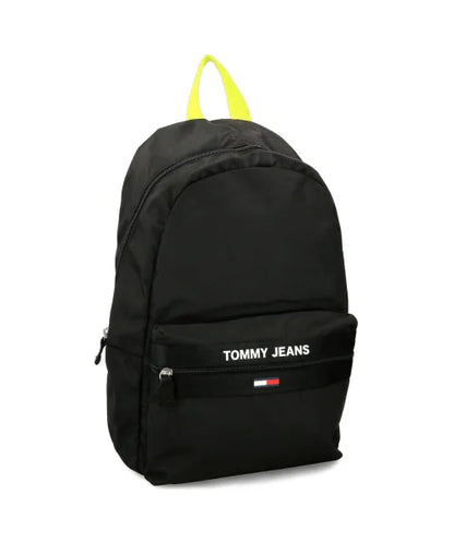Tommy Hilfiger Zaino Uomo Nero Regolabile Stampa Logo Zaini - vista 4