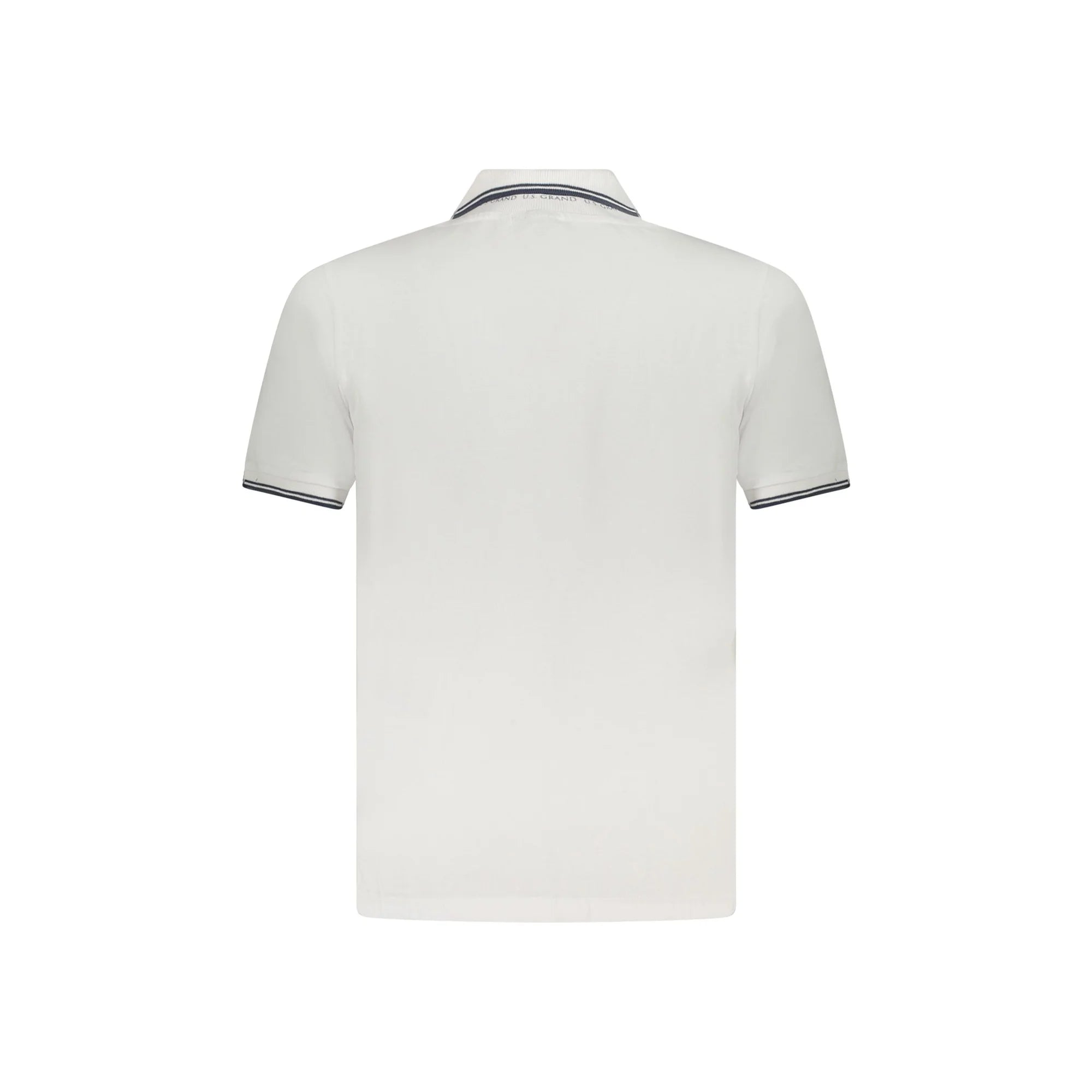 U.S. GRAND POLO POLO MANICHE CORTE UOMO BIANCO