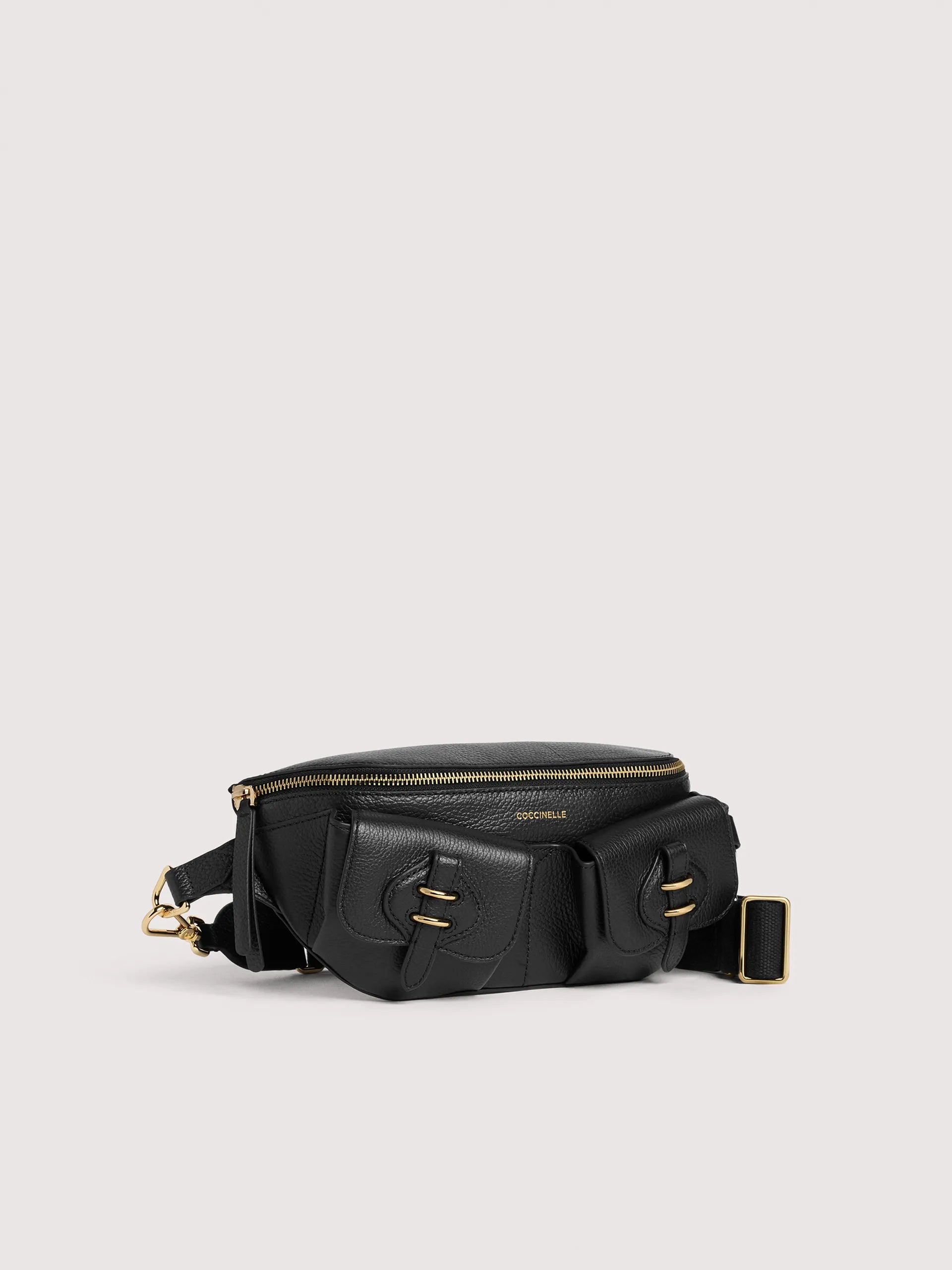 Coccinelle Marsupio Donna Nero Zip