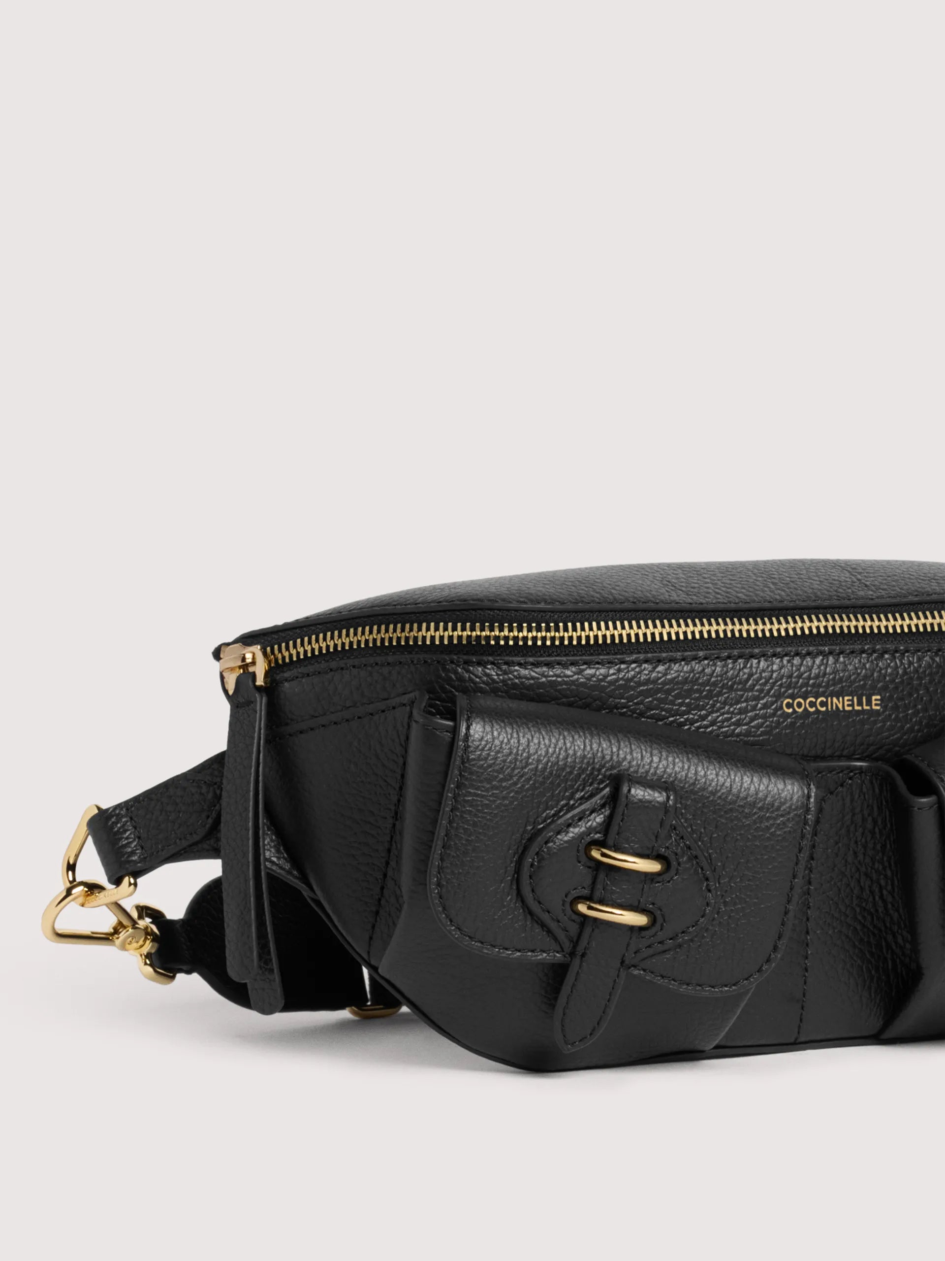 Coccinelle Marsupio Donna Nero Zip