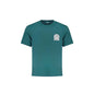 Wrangler T-Shirt Maniche Corte Uomo Verde Stampa Logo - foto prodotto
