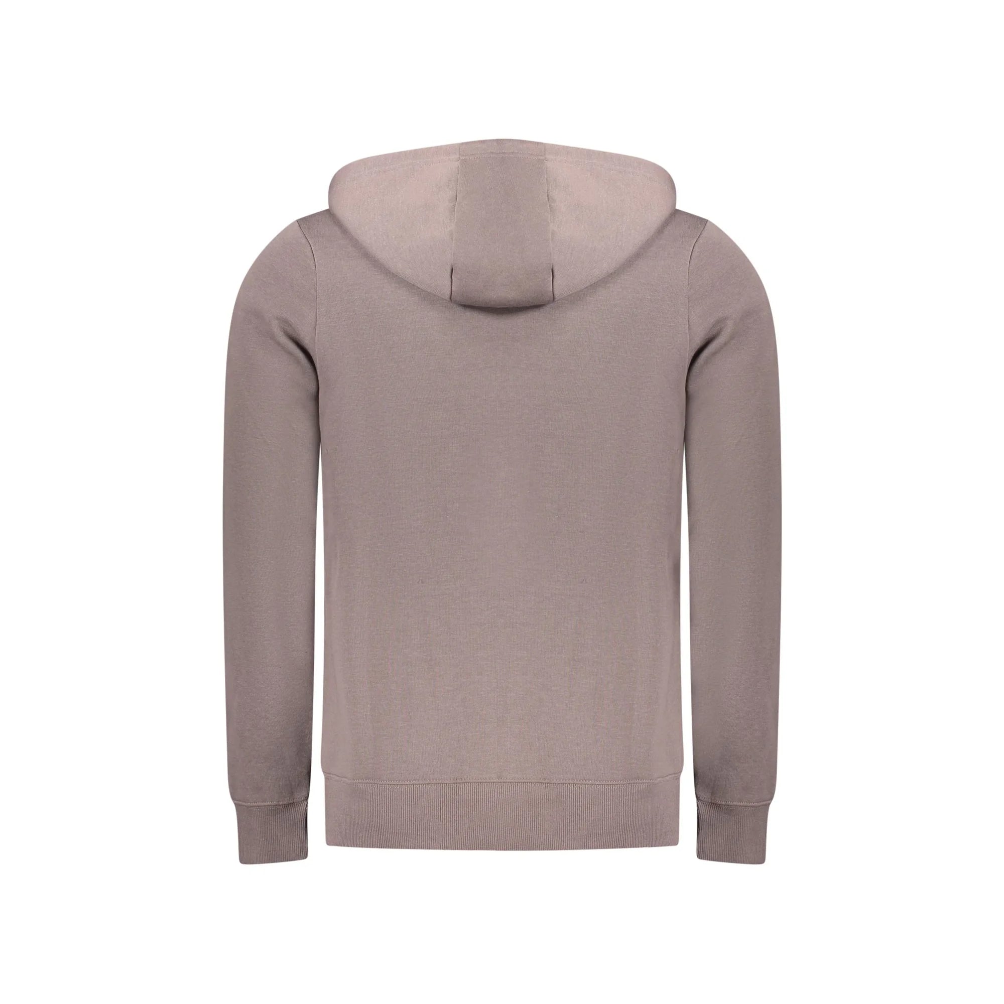 NORWAY 1963 FELPA CON ZIP UOMO MARRONE