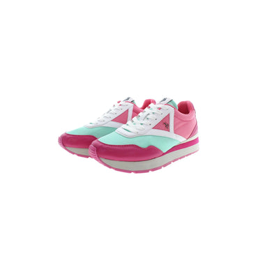 U.S. Polo Best Price Sneakers Donna Rosa Dettagli a Contrasto - vista 2