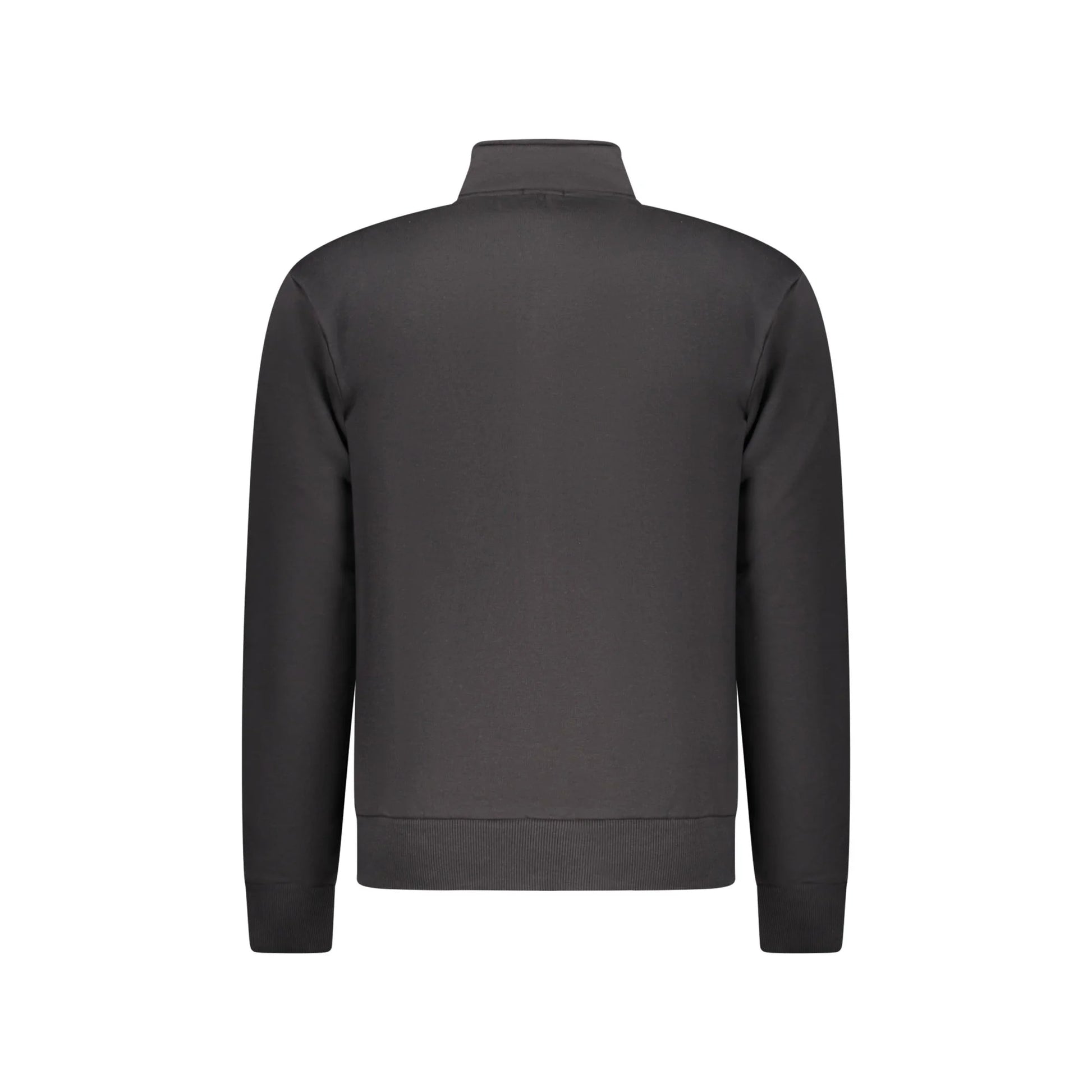 Coveri Moving Felpa Maniche Lunghe Uomo Nera Zip Ricamo Felpe nero - vista 2
