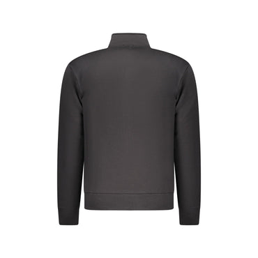 Coveri Moving Felpa Maniche Lunghe Uomo Nera Zip Ricamo Felpe nero - vista 2