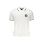 North Sails Polo Maniche Corte Uomo Bianca Stampa Logo Bianco - foto prodotto