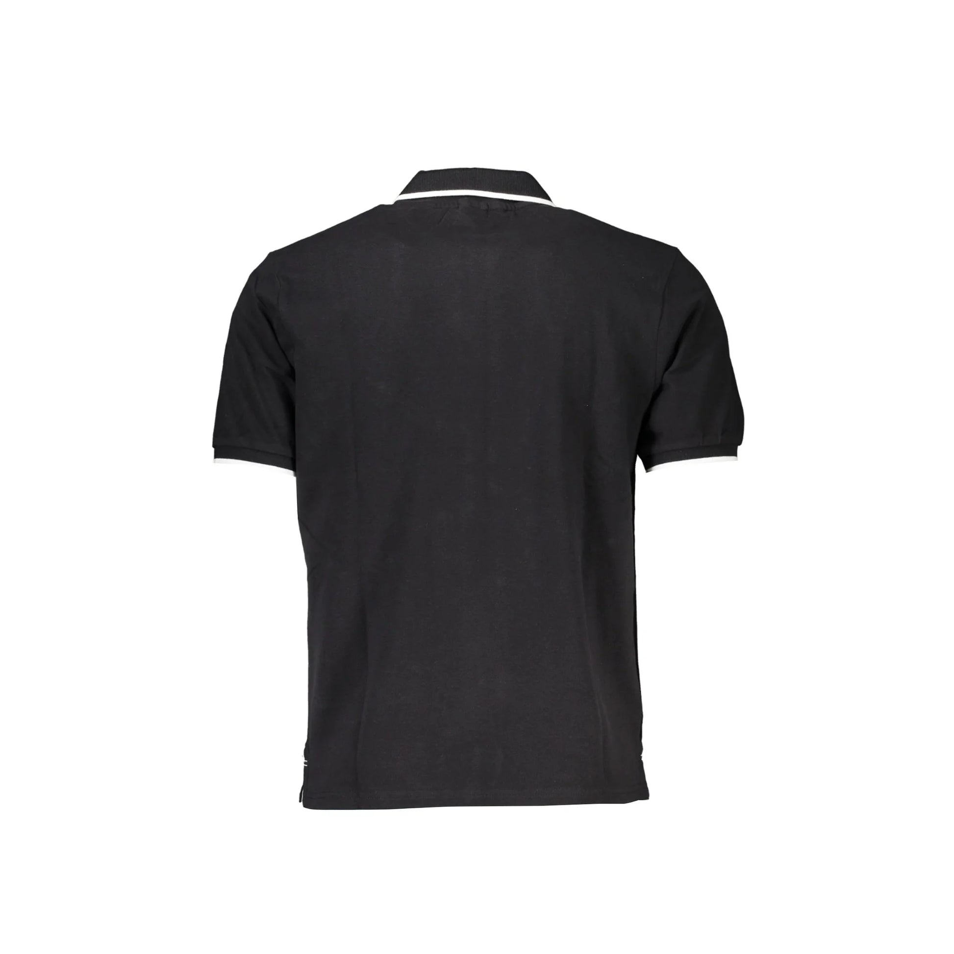 North Sails Polo Maniche Corte Uomo Nera Stampa Logo nero - vista 2