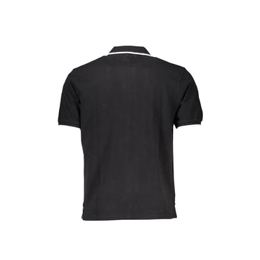 North Sails Polo Maniche Corte Uomo Nera Stampa Logo nero - vista 2