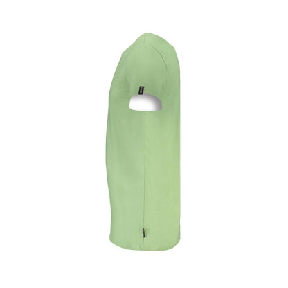 Gaudì T-Shirt Maniche Corte Uomo Verde Logo - vista 3