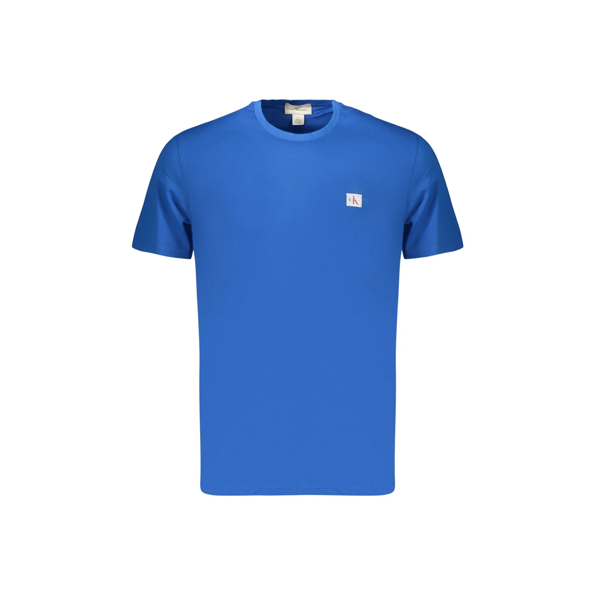 CALVIN KLEIN T-SHIRT MANICHE CORTE UOMO BLU