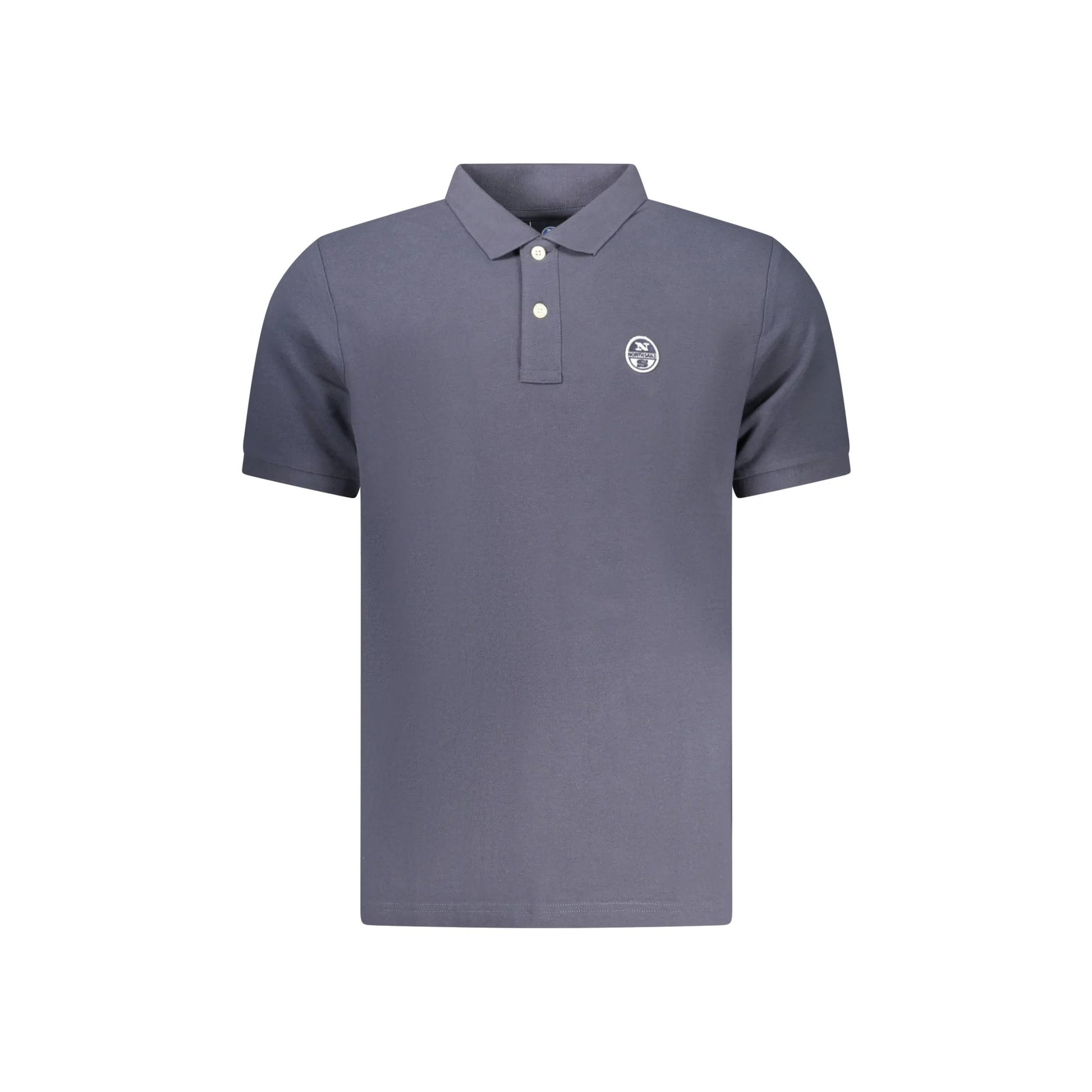 North Sails Polo Maniche Corte Uomo Blu Logo - foto prodotto