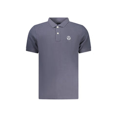 North Sails Polo Maniche Corte Uomo Blu Logo