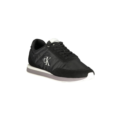 Calvin Klein Sneakers Uomo Nero Ricamo - vista 2