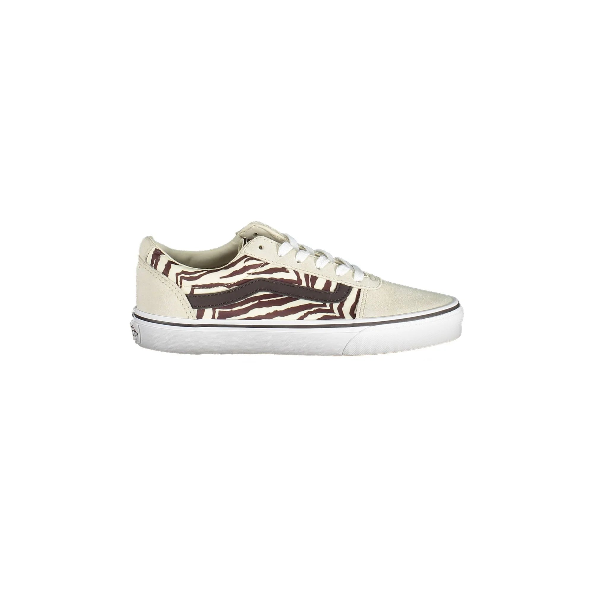 VANS Scarpe Sneakers Donna Beige con Lacci e Logo - foto prodotto