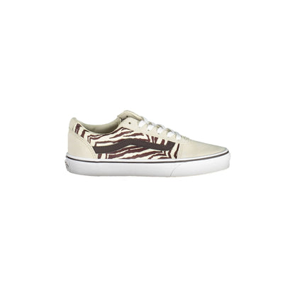 VANS Scarpe Sneakers Donna Beige con Lacci e Logo - foto prodotto