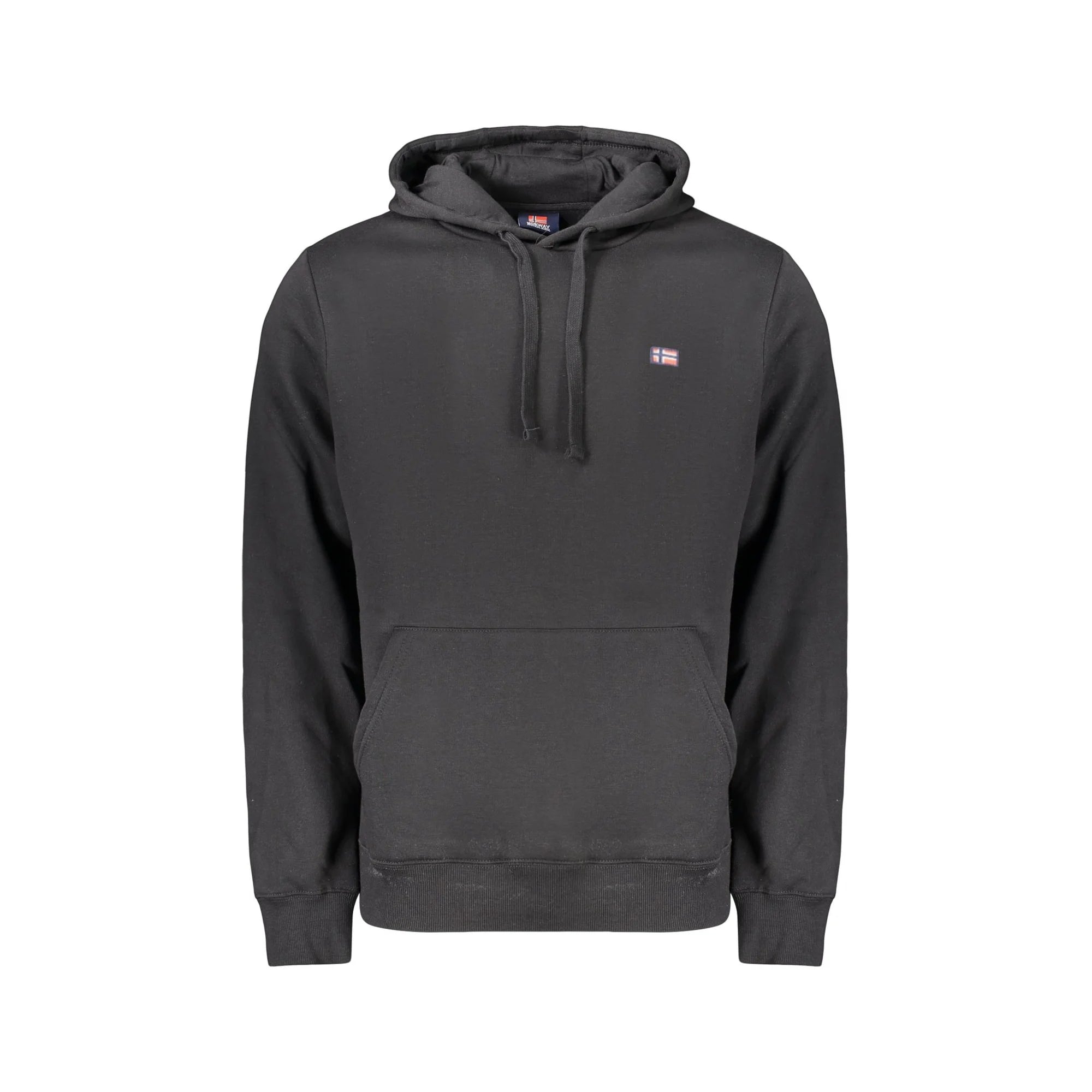 NORWAY 1963 FELPA SENZA ZIP UOMO NERO