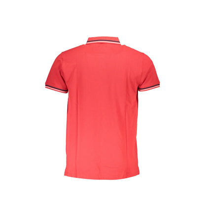 Cavalli Class Polo Maniche Corte Uomo Rossa Ricamo rosso - vista 2