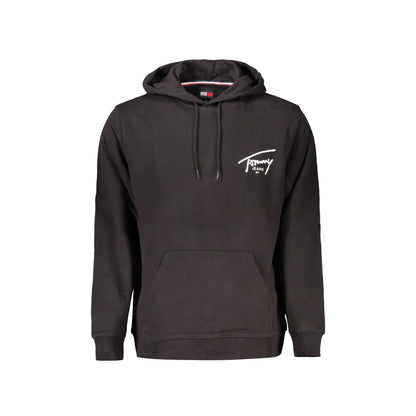 Tommy Hilfiger Felpa Maniche Lunghe Uomo Nera Stampa Logo Felpe Nero - foto prodotto