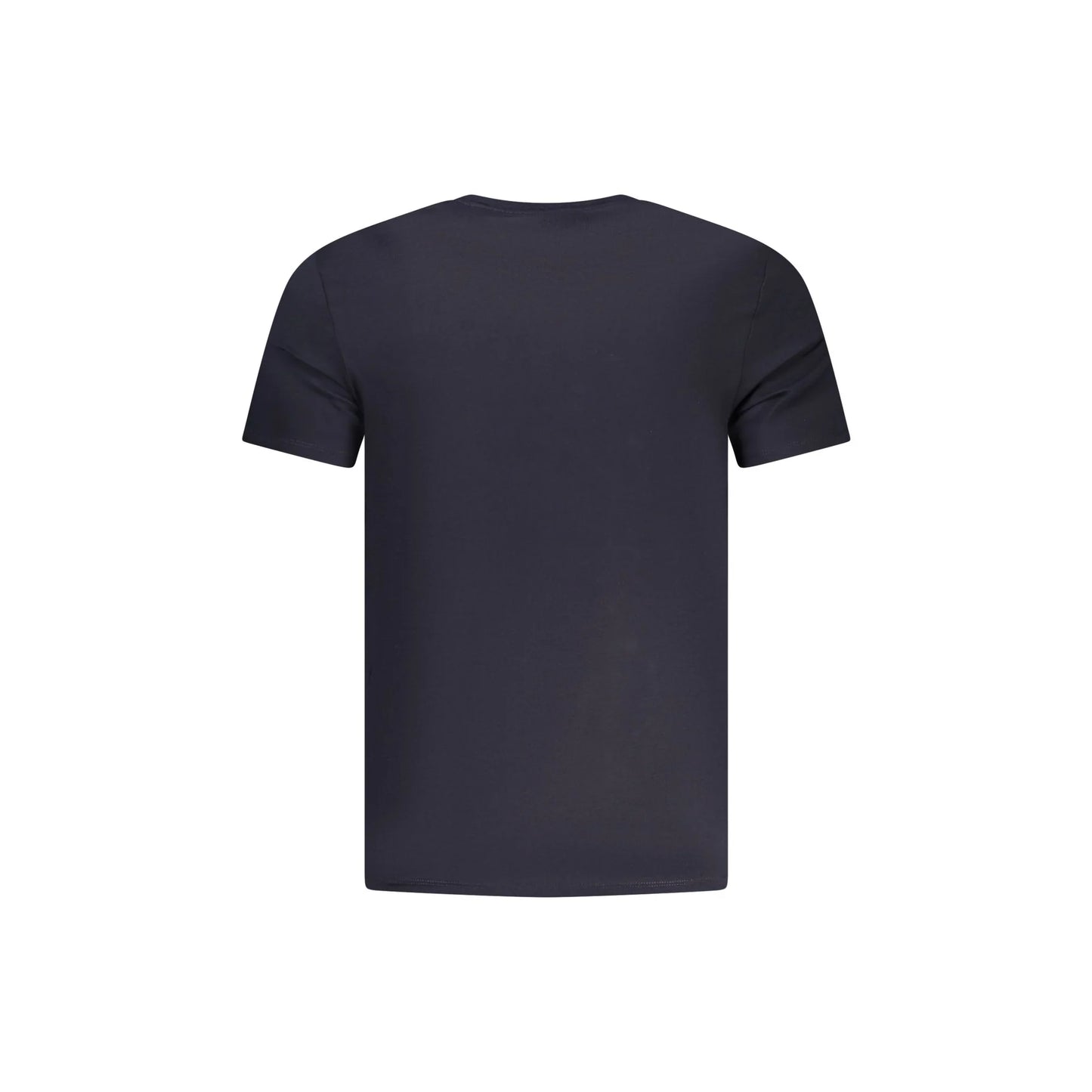 Guess Jeans T-Shirt Maniche Corte Uomo Blu Stampa Logo - vista 2