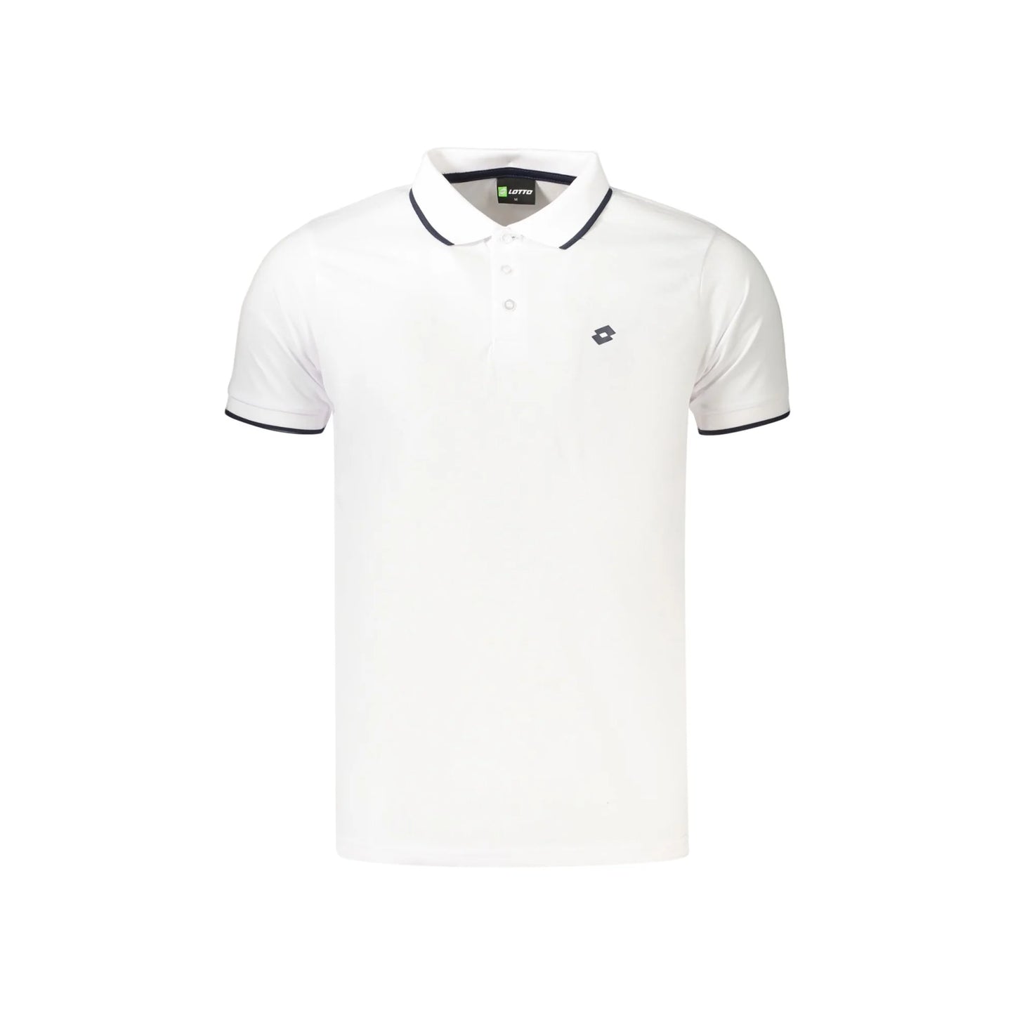 LOTTO POLO MANICHE CORTE UOMO BIANCO