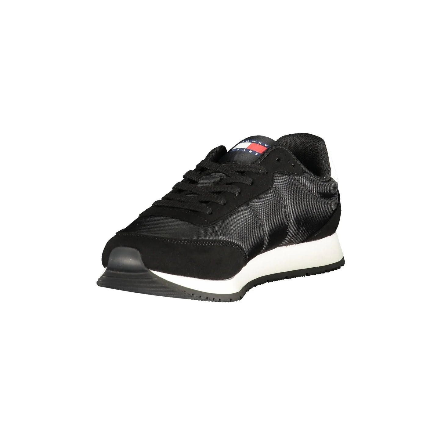 Tommy Hilfiger Sneakers Uomo Nere Stampa Logo nero - vista 3