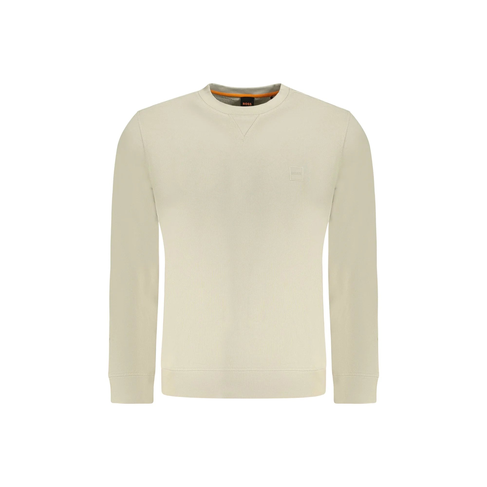 HUGO BOSS FELPA SENZA ZIP UOMO BEIGE