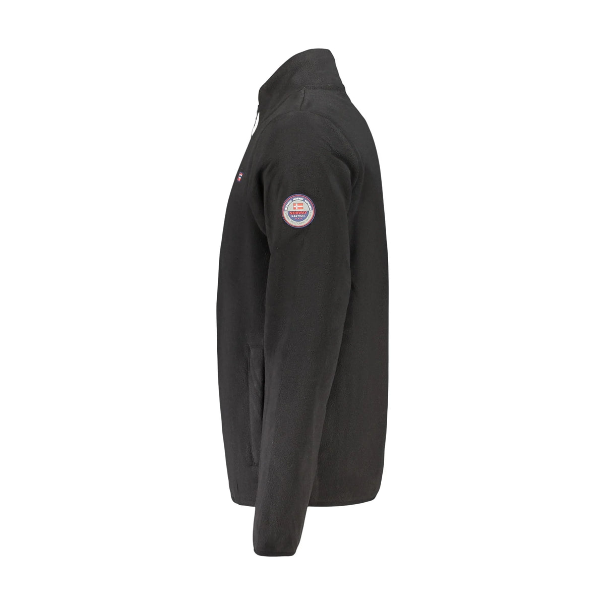 NORWAY 1963 FELPA CON ZIP UOMO NERO