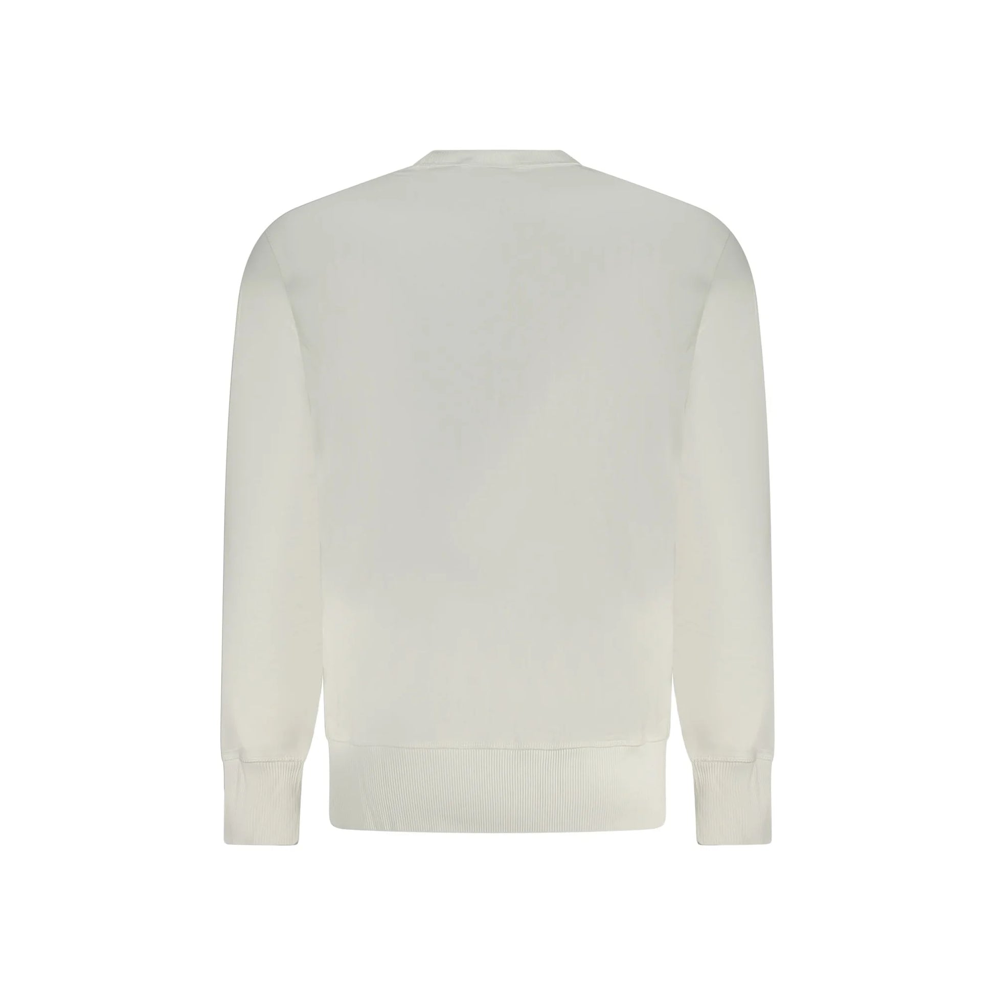 Calvin Klein Felpa Maniche Lunghe Uomo Bianca Logo Felpe bianco - vista 2