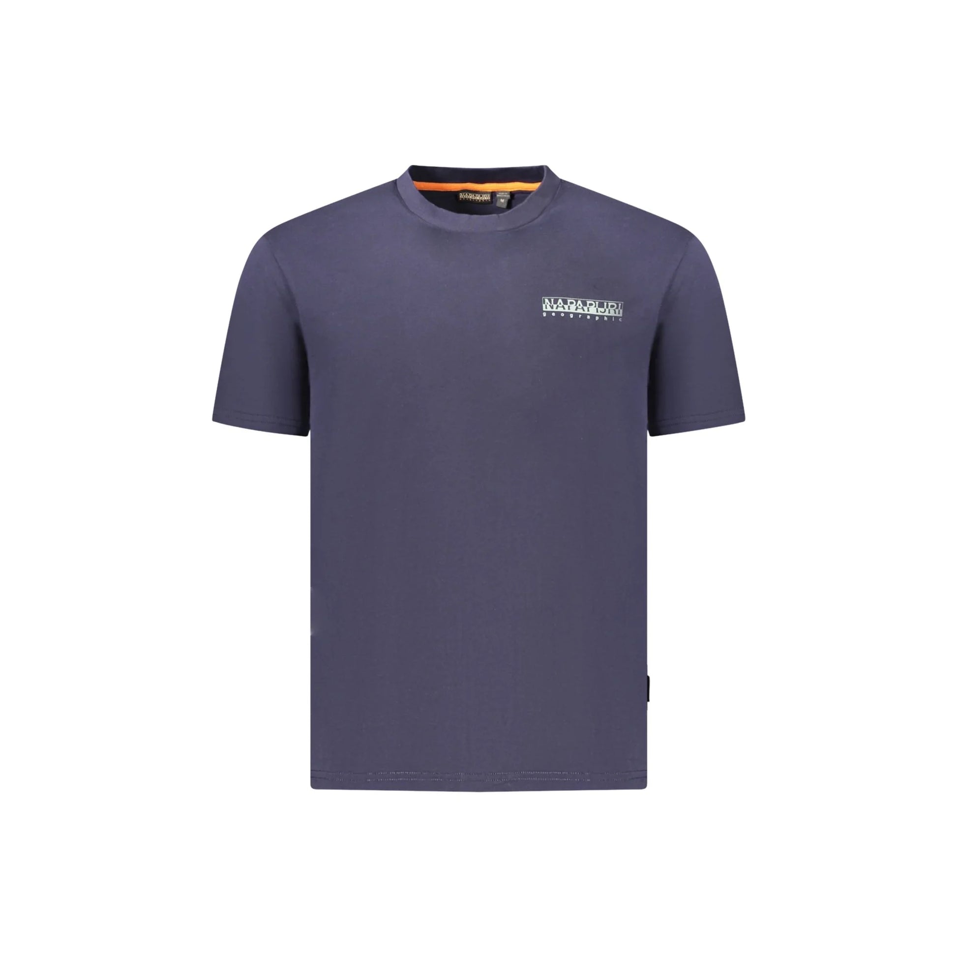 Napapijri T-Shirt Maniche Corte Uomo Blu Stampa Logo - foto prodotto