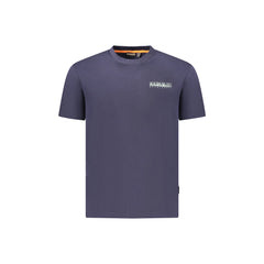 Napapijri T-Shirt Μανίκια Κοντά Ανδρική Μπλε Εκτύπωση Λογότυπο