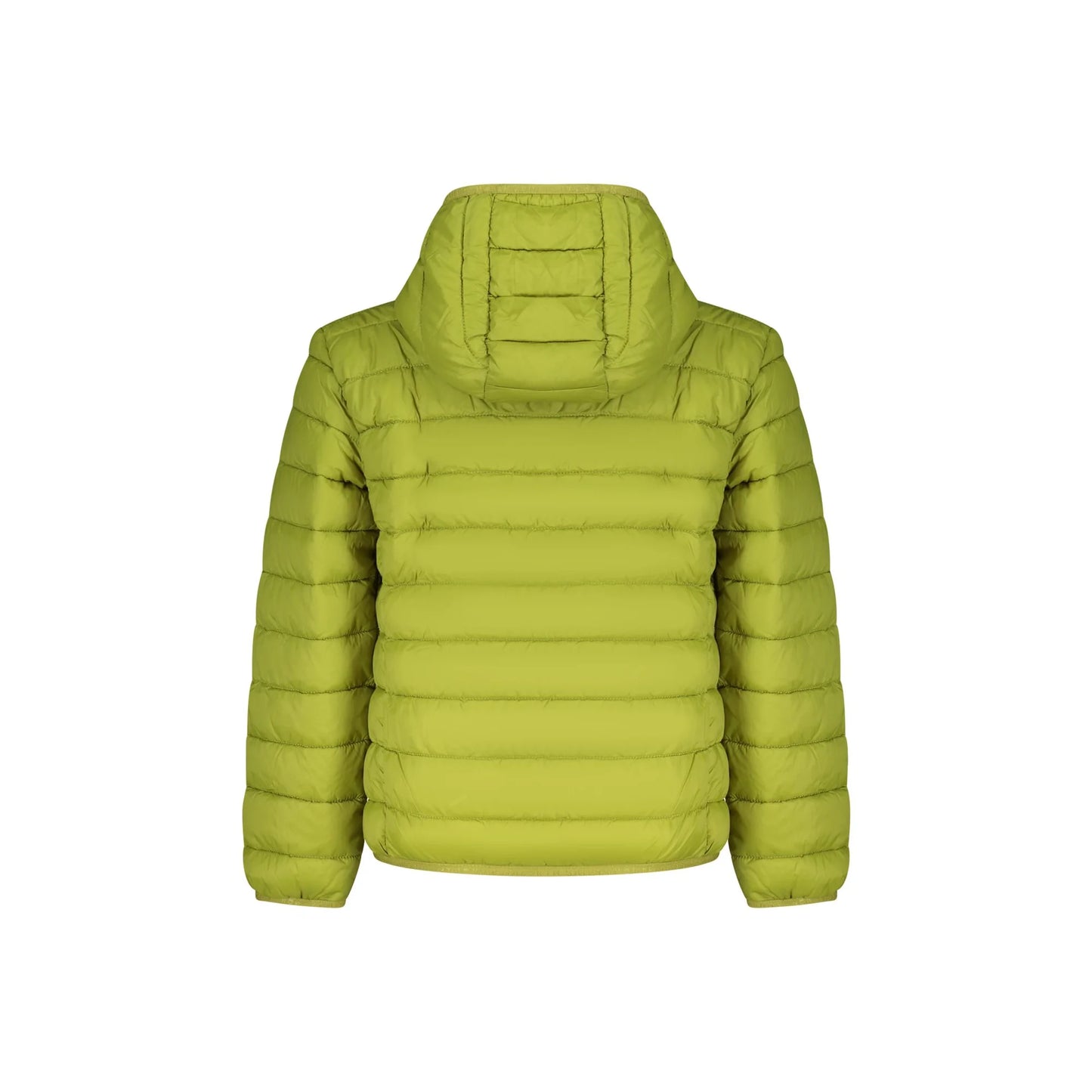 North Sails Giubbotto Bambino Verde con Cappuccio Water Resistant Logo Giubbotti e Giacche unisex - vista 2