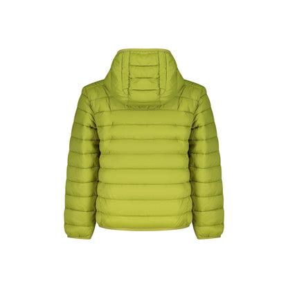 North Sails Giubbotto Bambino Verde con Cappuccio Water Resistant Logo Giubbotti e Giacche unisex - vista 2