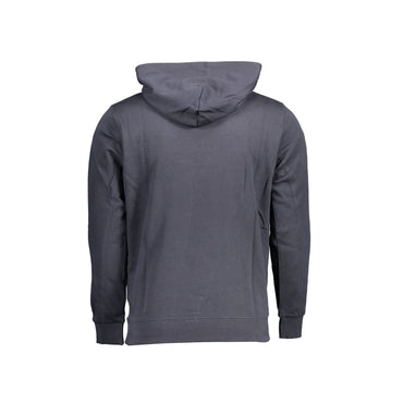 U.S. Polo Felpa Uomo Blu con Cappuccio Logo Felpe - vista 2