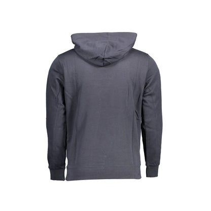 U.S. Polo Felpa Uomo Blu con Cappuccio Logo Felpe - vista 2
