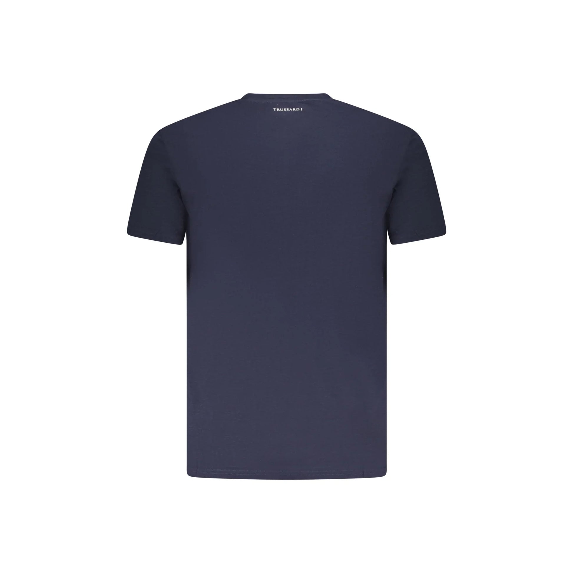 Trussardi T-Shirt Maniche Corte Uomo Blu Stampa Logo - vista 2