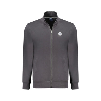 North Sails Felpa con Zip Uomo Nera in Cotone Felpe Nero - foto prodotto