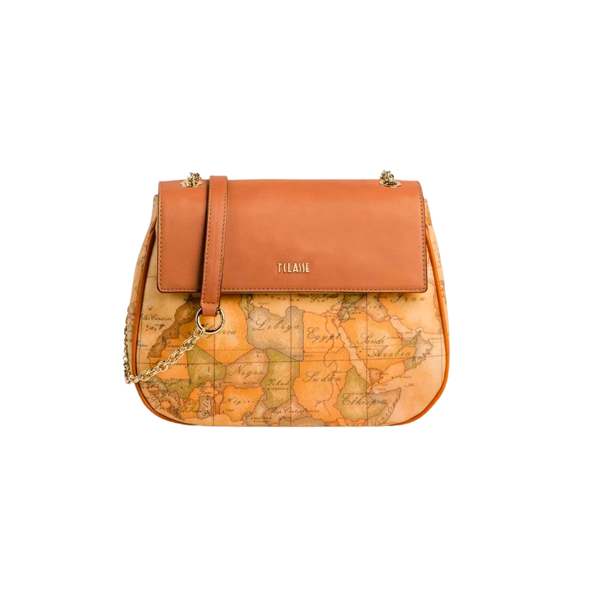 Borsa Donna a Tracolla Geo Classic con Catena Alviero Martini mini Alviero Martini 1A Classe Borse Cuoio - foto prodotto