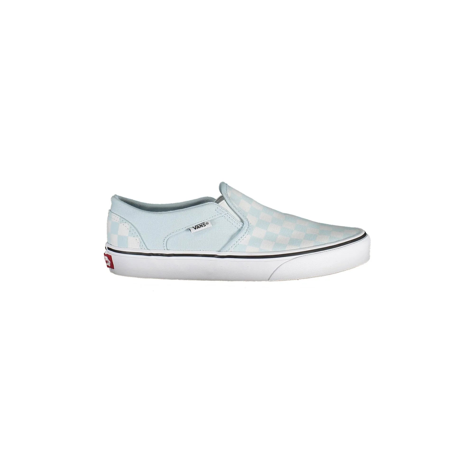 VANS Scarpe Sneakers Donna Azzurre con Lacci e Logo Azzurro - foto prodotto