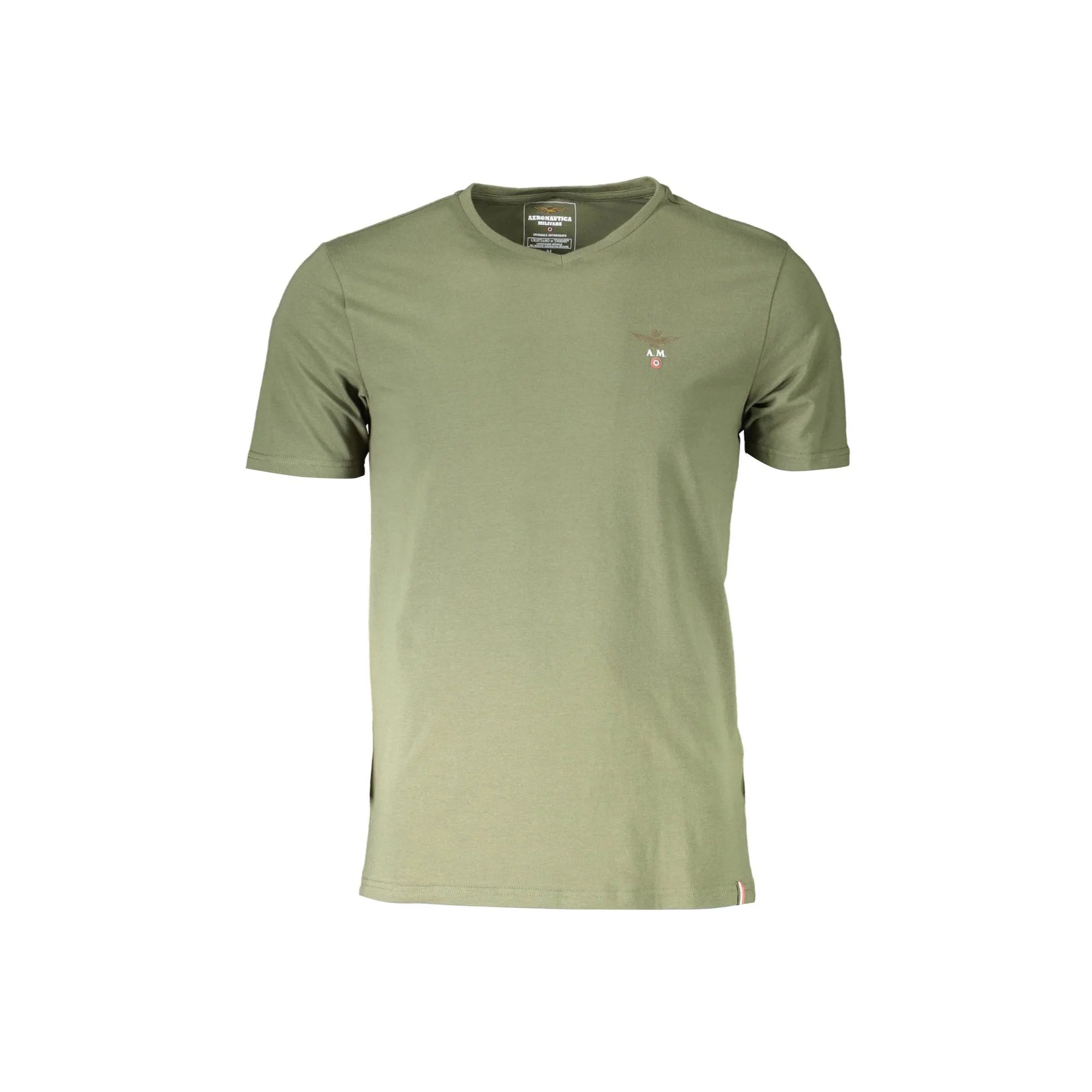 AERONAUTICA MILITARE T-SHIRT ESTERNABILE UOMO VERDE