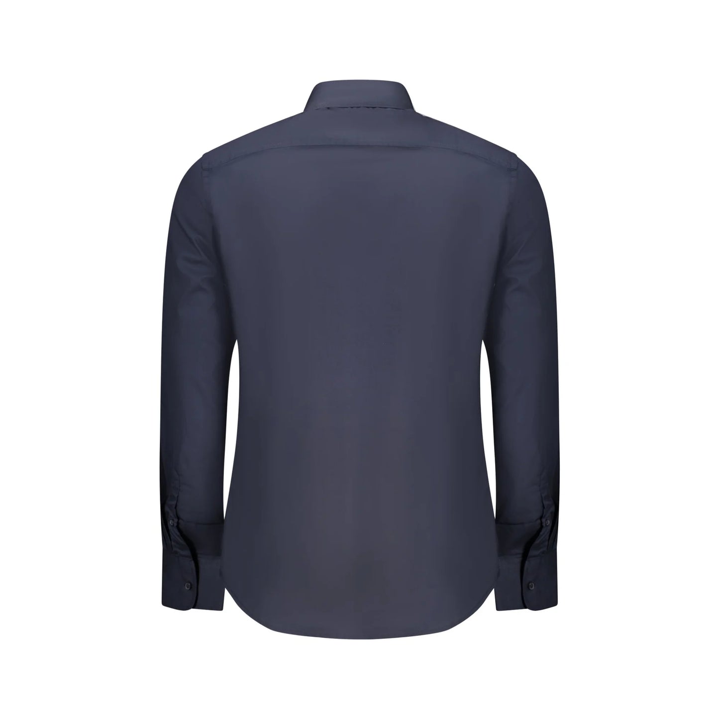 U.S. Grand Camicia Maniche Lunghe Uomo Blu Ricamo Camicie - vista 2