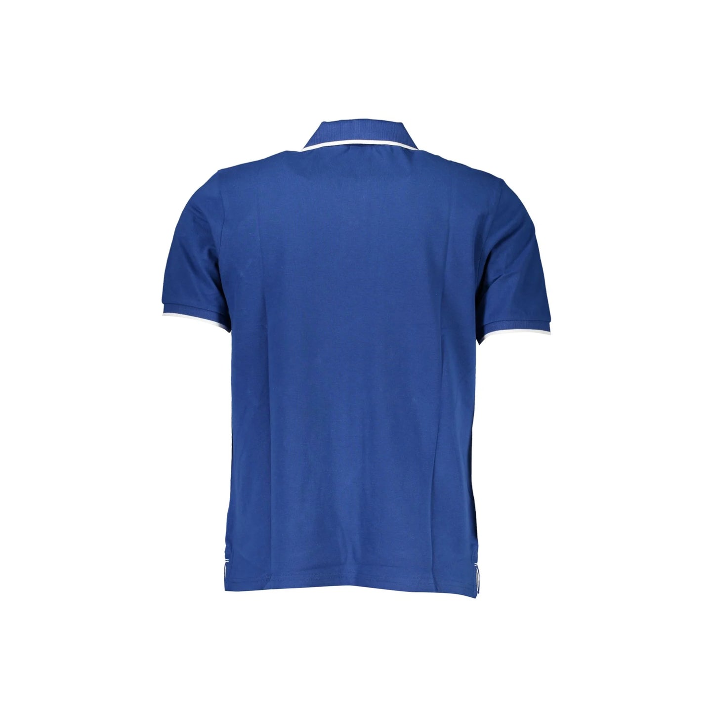 North Sails Polo Maniche Corte Uomo Blu Stampa Logo - vista 2