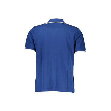 North Sails Polo Maniche Corte Uomo Blu Stampa Logo - vista 2