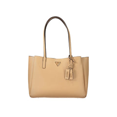 Guess Jeans Borsa a Spalla Donna beige Logo