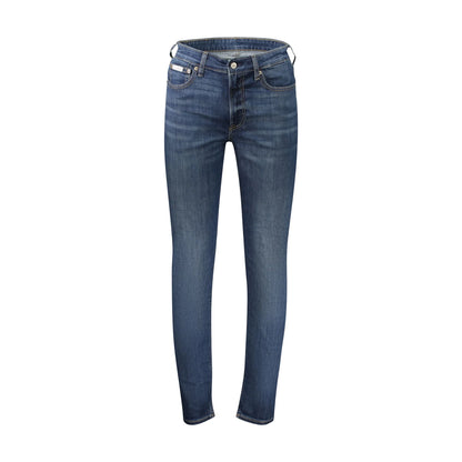 Calvin Klein Jeans Uomo Blu Slim Taper Logo - foto prodotto