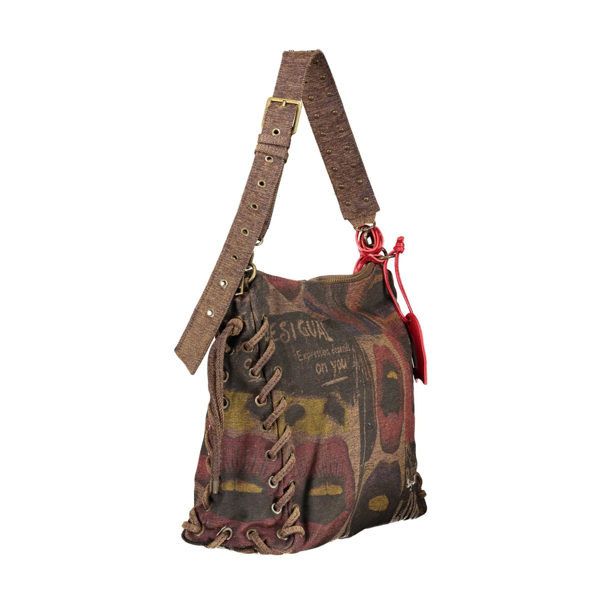 DESIGUAL BORSA DONNA MARRONE