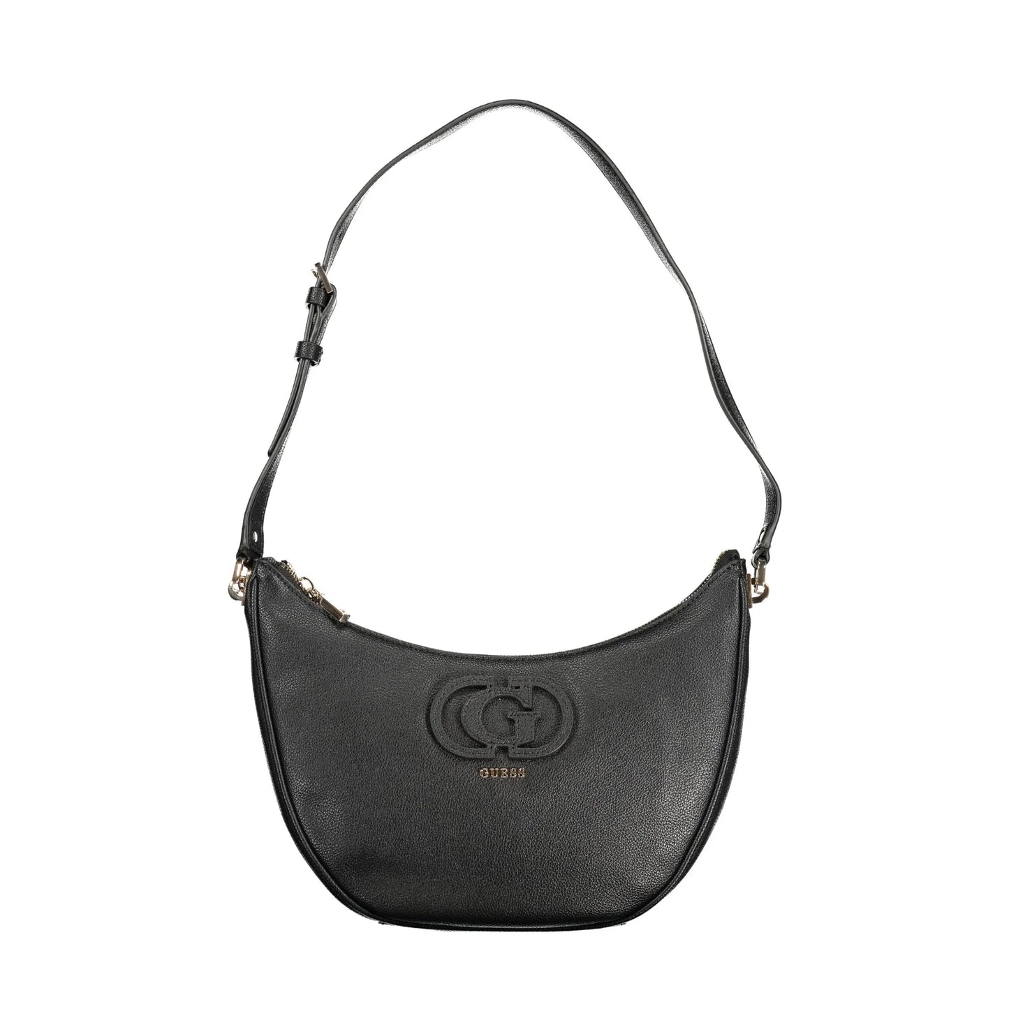 Guess Jeans Borsa a Tracolla Donna Nera Chiusura con Zip Borse Nero - foto prodotto